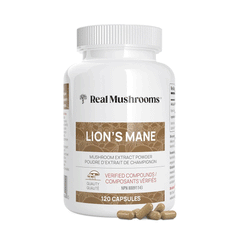 Real Mashrooms Lions Mane Cognition Cap 120s