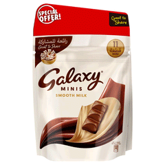 Galaxy Mini Smooth Milk Chocolate 137.5g