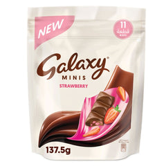 Galaxy Minis Strawberry Chocolate 137.5g