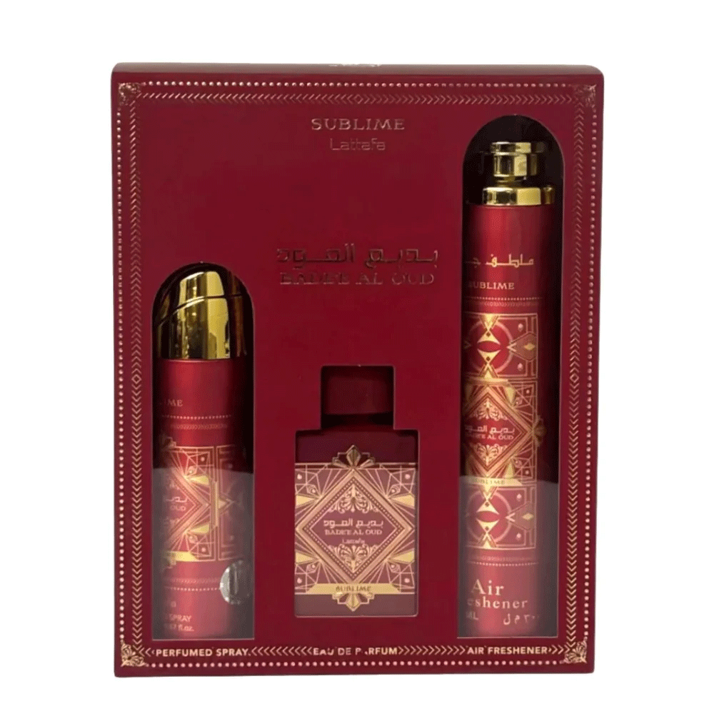 Lattafa Badee Al Oud Sublime Gift Set