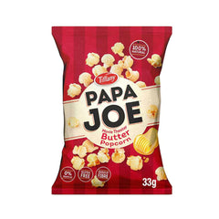 Tiffany Papa Joe Movie Theater Butter Popcorn 33g