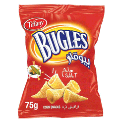 Tiffany Bugles Salted Crispy Corn Snacks 75g
