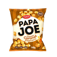 Tiffany Papa Joe Classic Caramel Popcorn 140g
