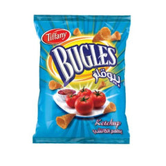 Tiffany Bugles Chips Ketchup 90g