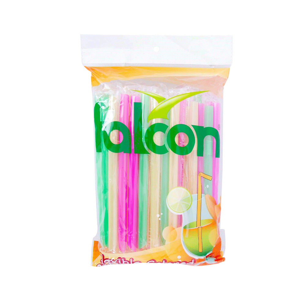 Falcon Flexible Straw 50s