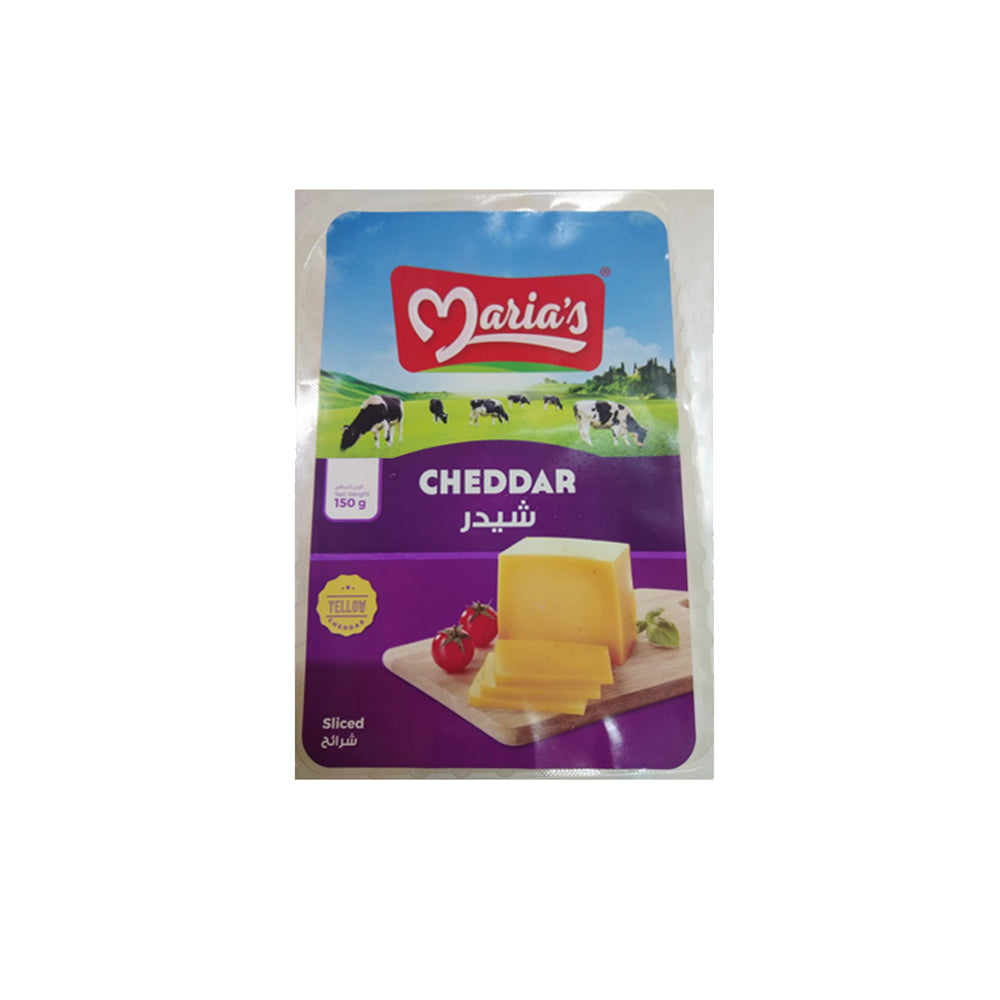 Maria's Cheddar Cheese Sliced 150g