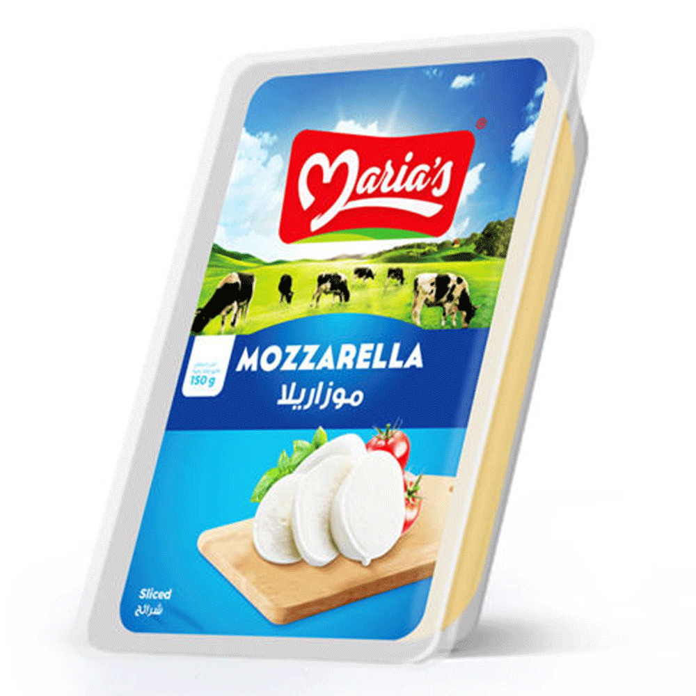 Maria's Mozzarella Cheese Sliced 150g