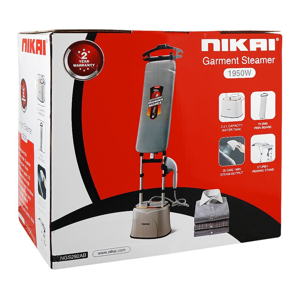 Nikai Garment Steamer NGS292AB