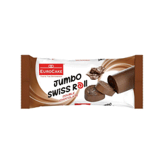 Euro Cake Jumbo Swiss Roll Chocolate 50g