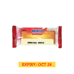 Euro Cake Jumbo Swiss Roll Vanilla Flavour 50g