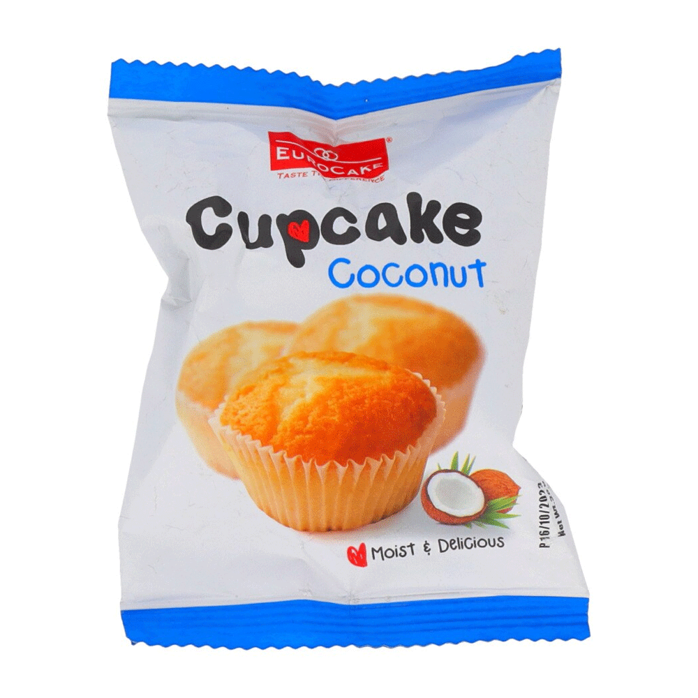 Euro Cake Cup Cake Coconut 30g