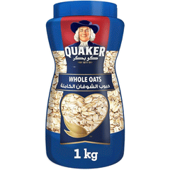 Quaker Whole Oats Jar 1Kg.