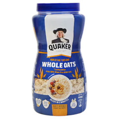 Quaker Whole Oats Jar 900g.