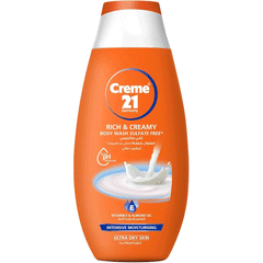 Creme 21 Rich & Creamy Intensive Moisturising Body Wash 250ml