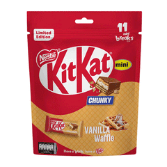 Nestle Kitkat Chunky Vanilla Waffle Chocolate 195.8g