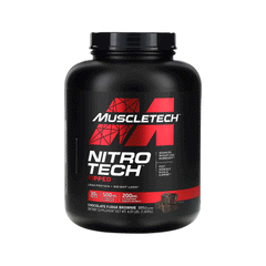 Muscletech Nitro Tech Ripped Chocolate Fudge Brownie 1.82kg 4.01lb