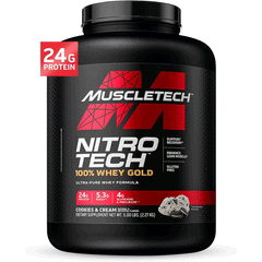 Muscletech Nitro Tech Whey Gold Cookies & Cream 2.27kg 5lb