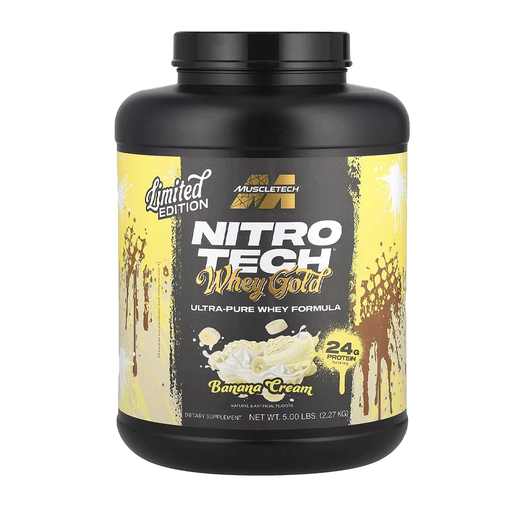 Muscletech Nitro Tech Whey Gold Banana Cream 2.27Kg 5LB