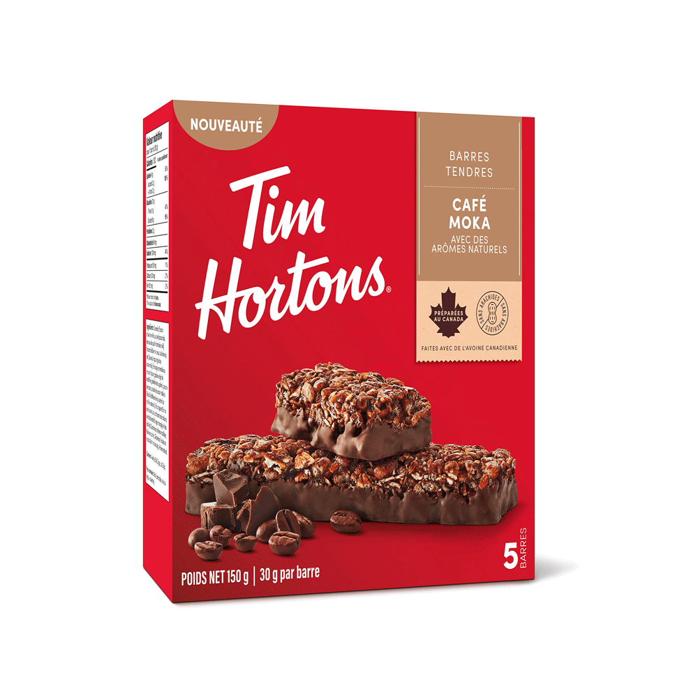Tim Hortons Barres Tendres Cafe Moka 150g