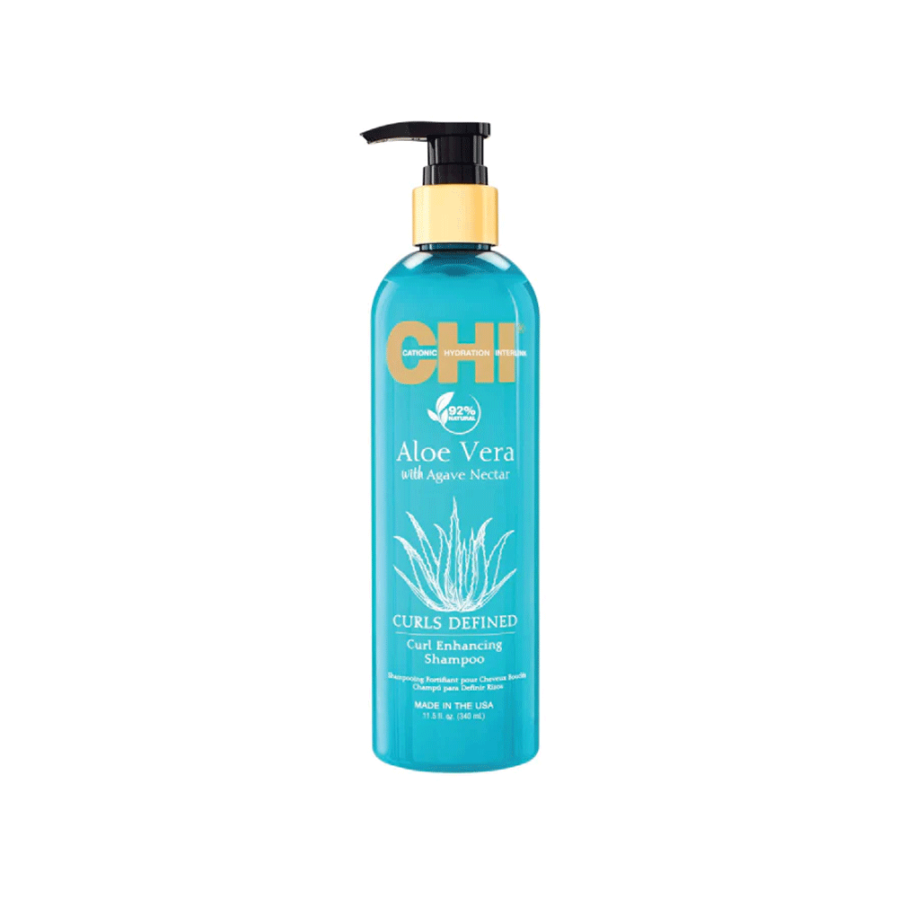 Chi Aloe Vera Curls Enchancing Shampoo 340ml