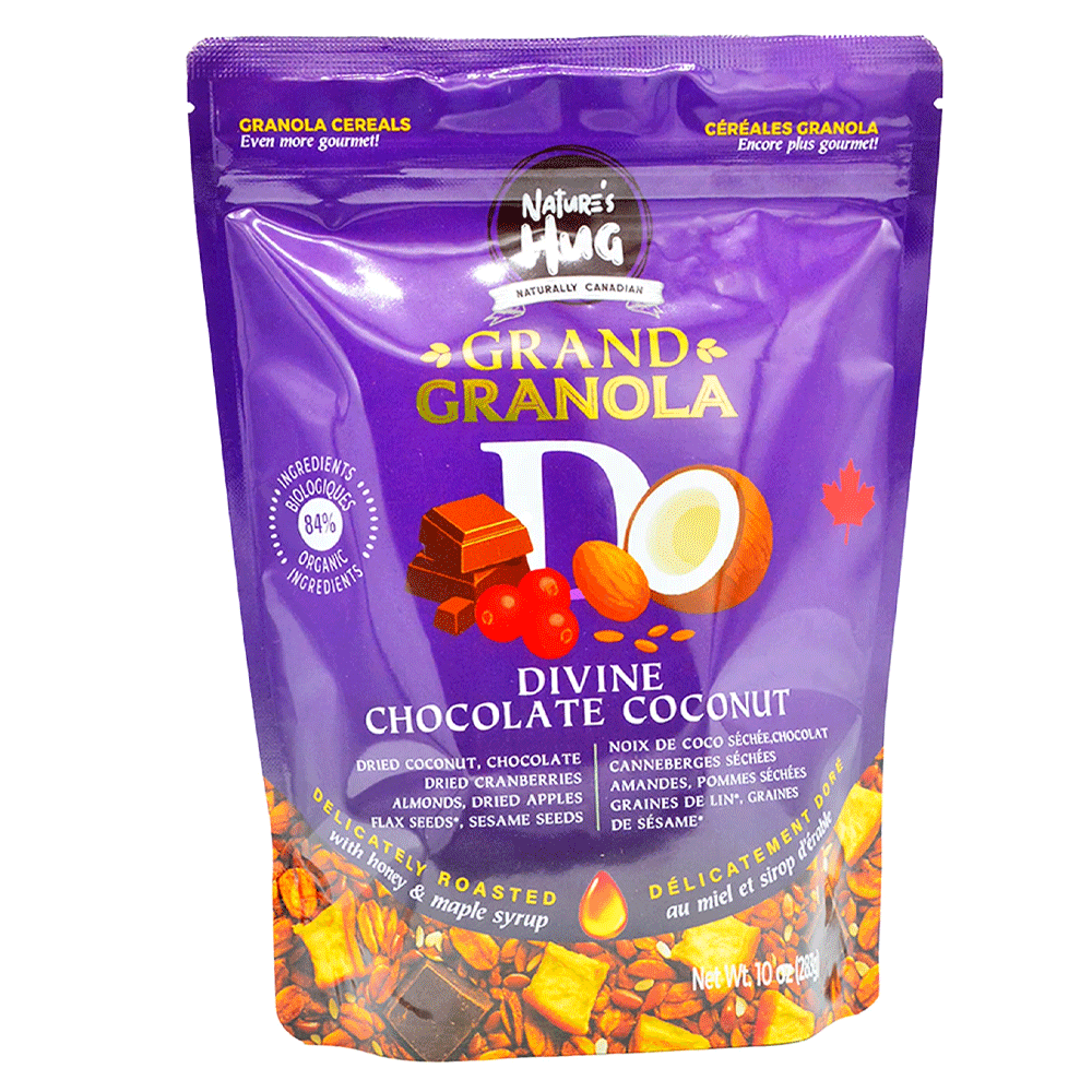 Nature's Hug Chocolate Coconut Granola Cereal 283g