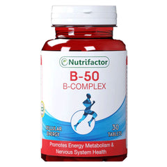 Nutrifactor B-50 B- Complex 30 Tablets
