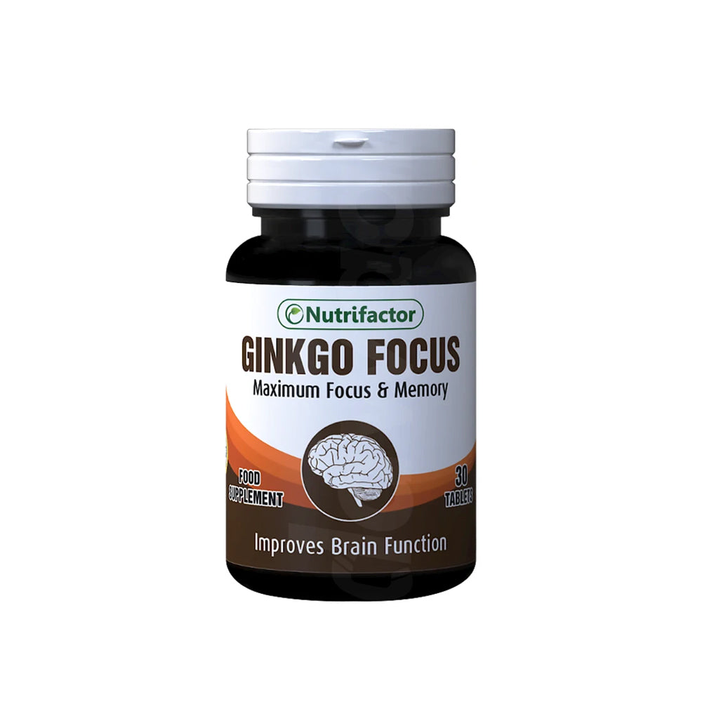 Nutrifactor Ginkgo Focus Tablets 30s Springs Stores (Pvt) Ltd