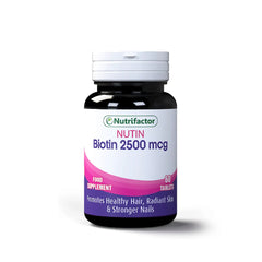 Nutrifactor Nutin Biotin 2500mcg Tab 60s