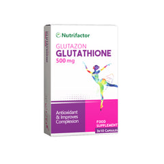 Nutrifactor Glutazon Glutathione 500mg Capsules