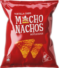 Macho Nachos Hotlicious Tortilla Chips 38g