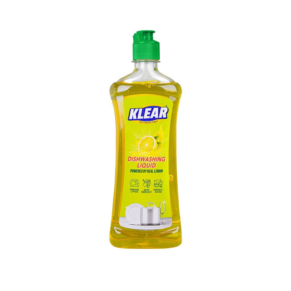 Klear Dishwashing Liquid Lemon 500ml – Springs