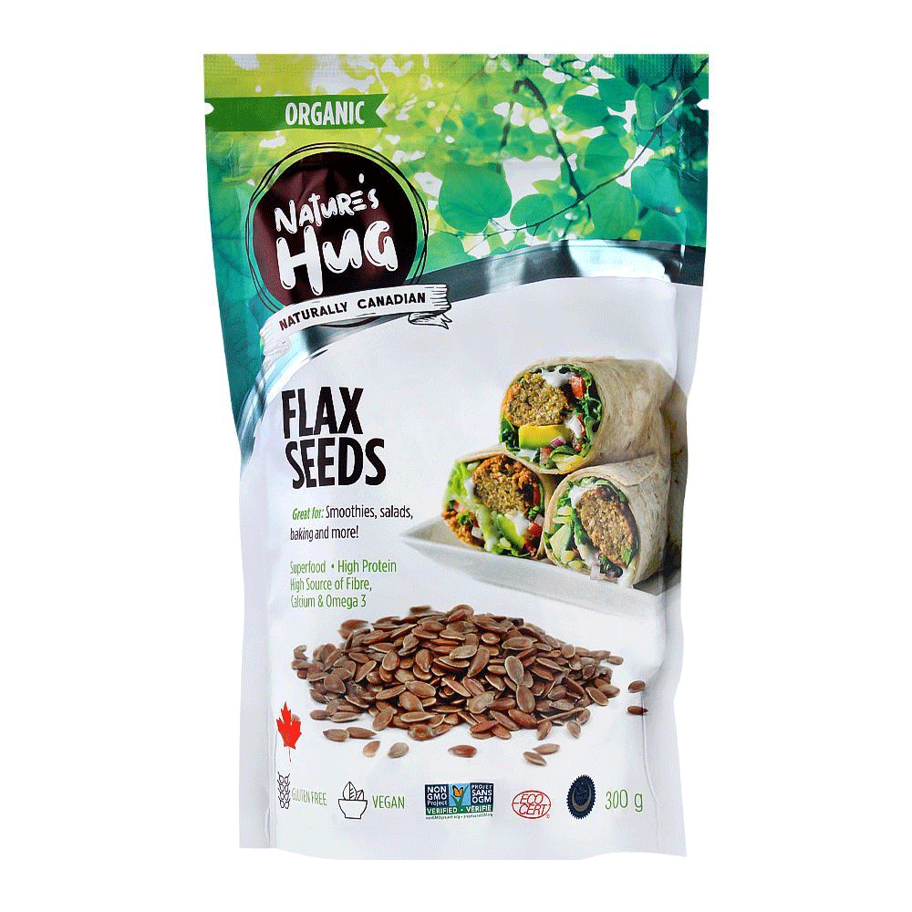 Natures Hug Flax Seeds 300g