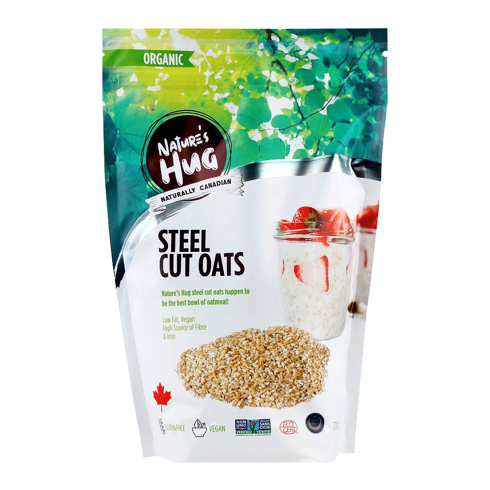 Nature's Hug Steel Cut Oats 600g