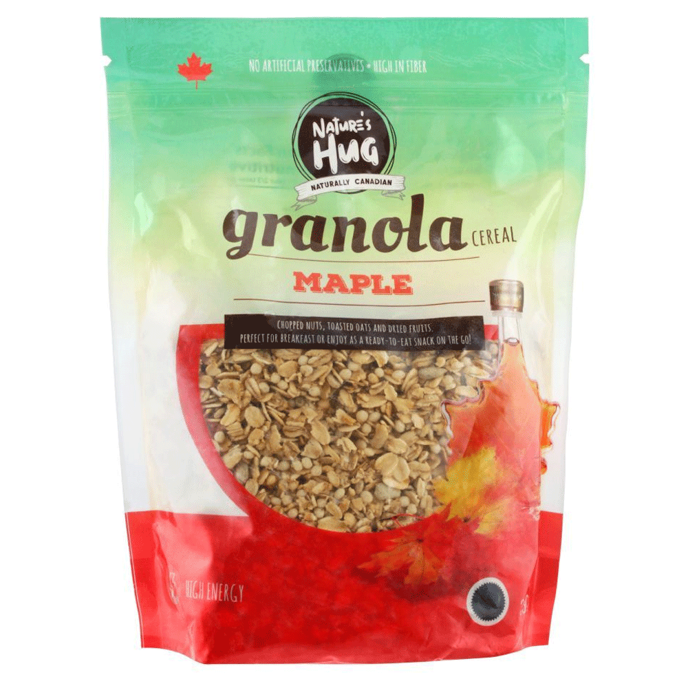 Nature's Hug Granola Cereal Maple 283g