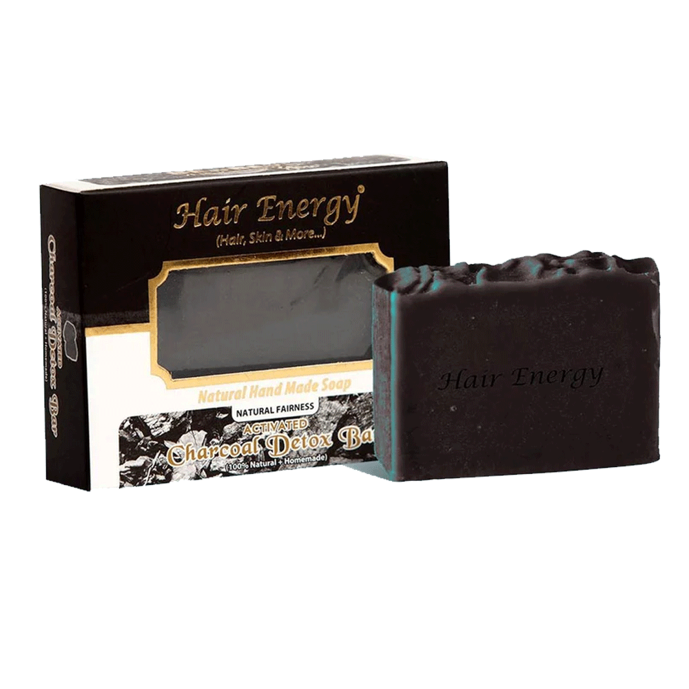 Hair Energy Activated Charcoal Detox Soap 85gm