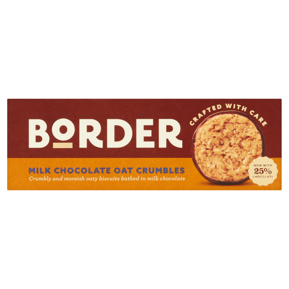 Border Milk Chocolate Oat Crumbles 450g