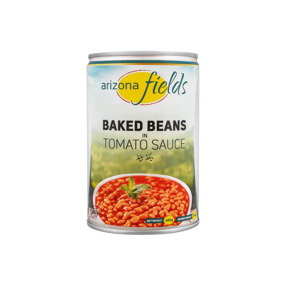 Arizona Fields Baked Beans In Tomato Sauce Tin 400g