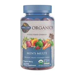 Garden of Life Organics Mens Multi Gummies 120s