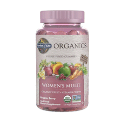 Garden of Life Organics Womens Multi 40+ Gummies 120s