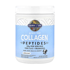 Garden of Life Grass Fed Collagen Peptides Unflavored 560g 1lb
