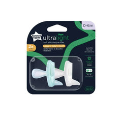 Tommee Tippee Ultra Light 2x Pacifiers Sucettes 0-6m