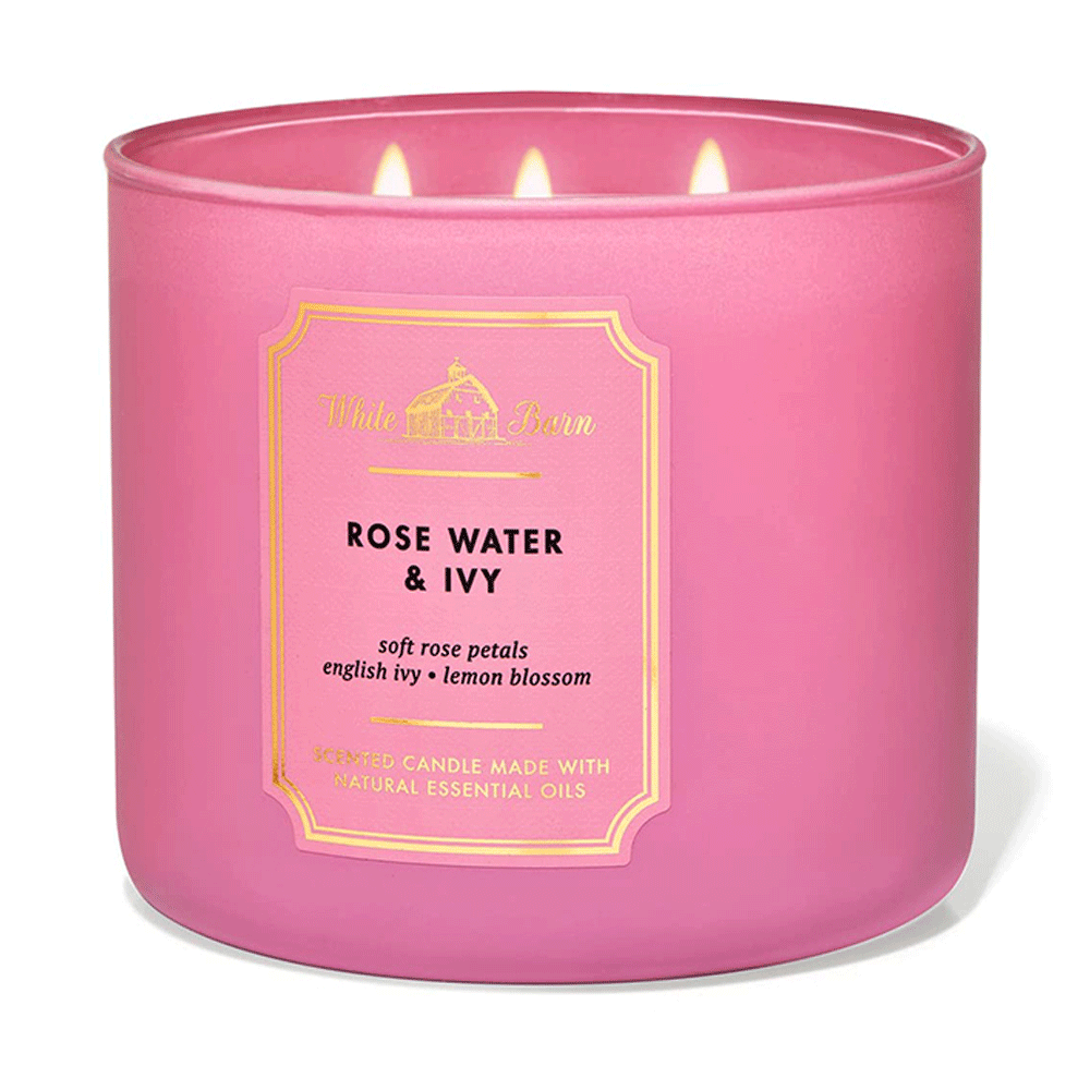 Bath & Body Works Rose Water & Ivy Candle 411g
