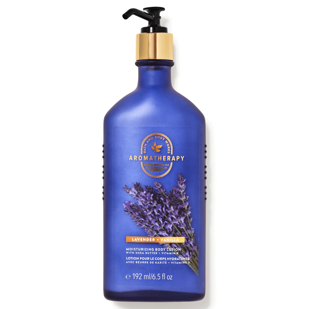 Bath & Body Works Aromatherapy Lavender + Vanilla Moisturizing Body Lotion 192ml
