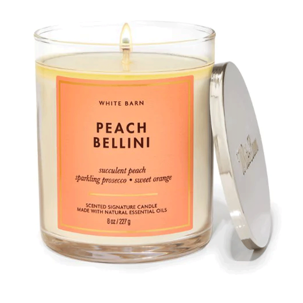 Bath & Body Works Peach Bellini Candle 227g