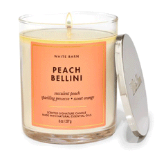 Bath & Body Works Peach Bellini Candle 227g