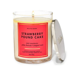 White Barn Strawberry Pound Cake Scented Candle 227g