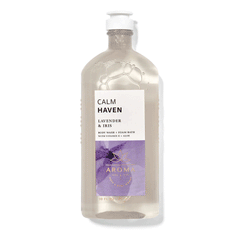 BBW Calm Haven Lavender & Iris Aroma Body Wash Foam Bath 295ml