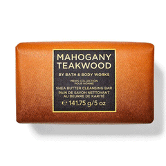 BBW Mahogany Teakwood Shea Butter Mens Cleansing Bar 141.75g