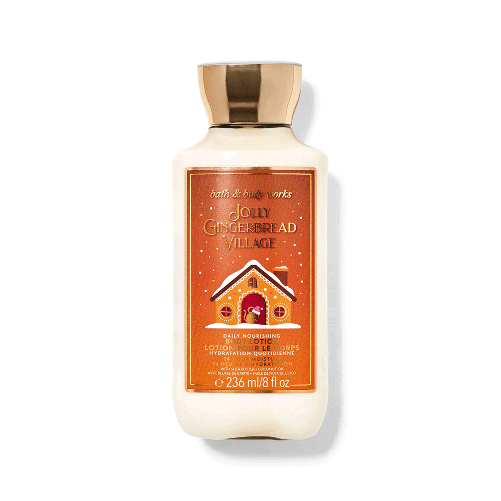 Bath & Body Works Jolly Gingerbread Village Body Lotion 236ml
