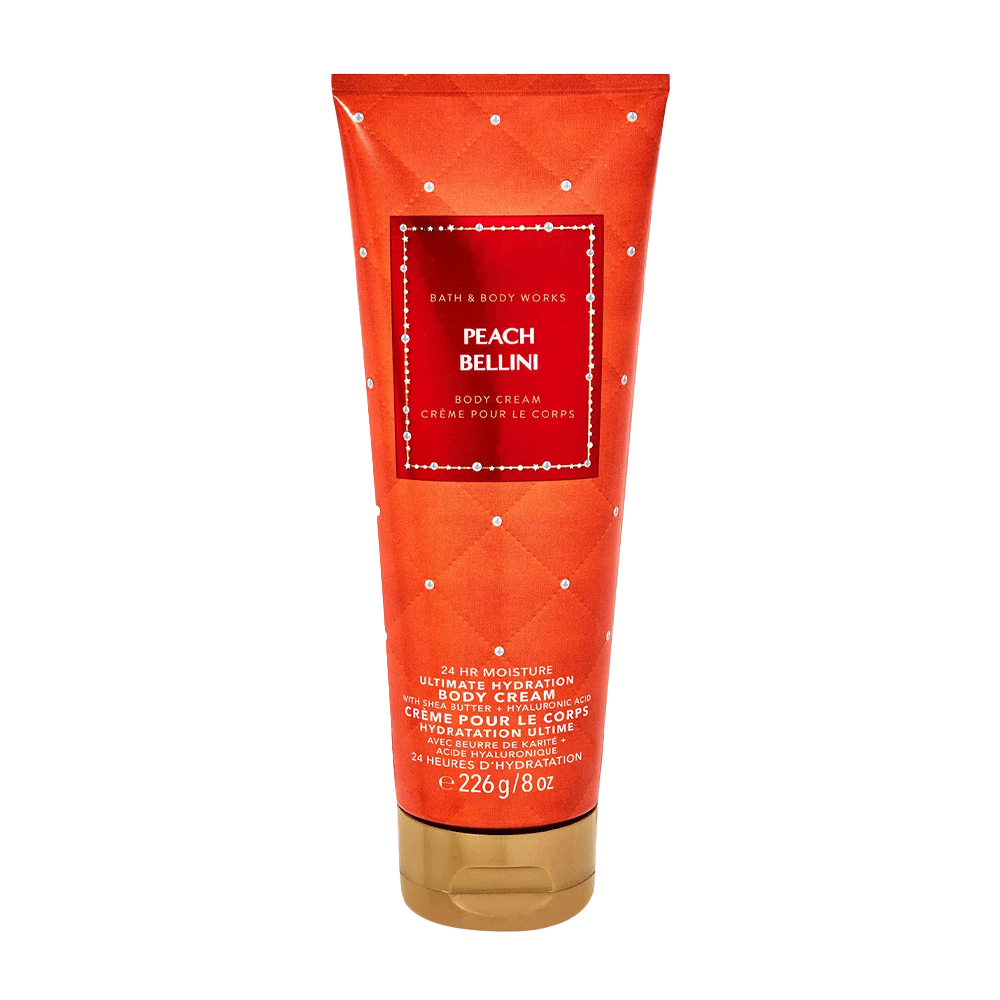 Bath & Body Works Peach Bellini Body Cream 226g
